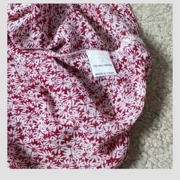 Princess Polly Carrillo Dress Shirred Waist Sheer Long Sleeves Ruffle Skirt Sz 4 - Picture 12 of 16